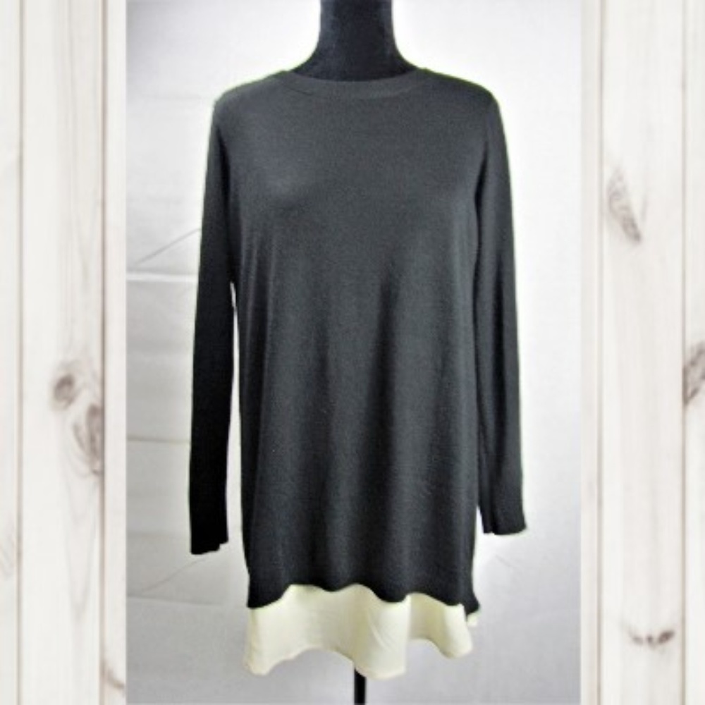 Umgee Size Small Split Back Blouse Top Tunic